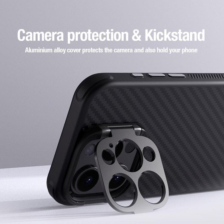 For iPhone 15 Pro NILLKIN Aramid Fiber MagSafe Magnetic Phone Case(Black) - HoMEdemic™ 