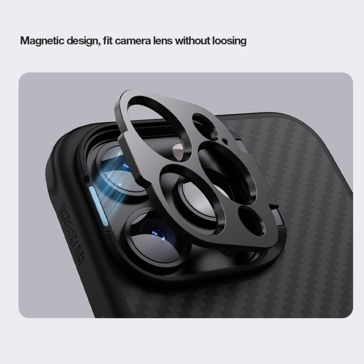 For iPhone 15 Pro NILLKIN Aramid Fiber MagSafe Magnetic Phone Case(Black) - HoMEdemic™ 
