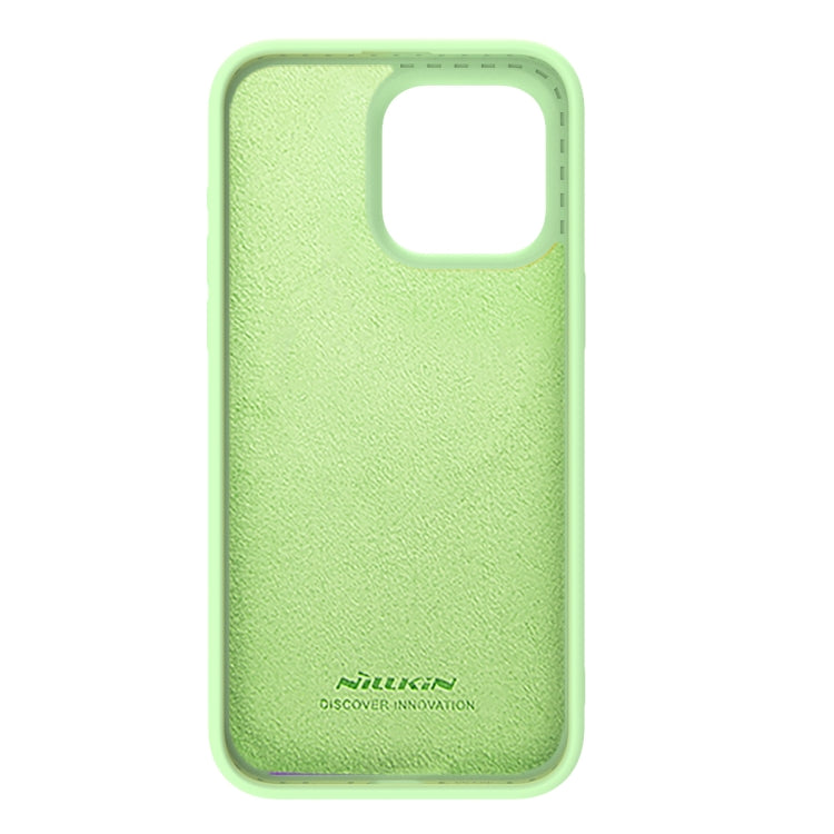 For iPhone 15 Pro NILLKIN CamShield Liquid Silicone Phone Case(Green) - HoMEdemic™ 
