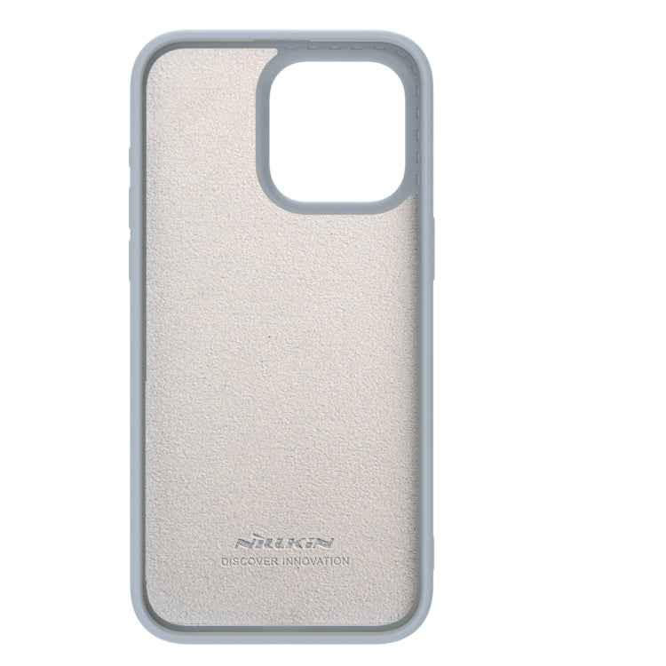 For iPhone 15 Pro NILLKIN CamShield Liquid Silicone Phone Case(Grey) - HoMEdemic™ 