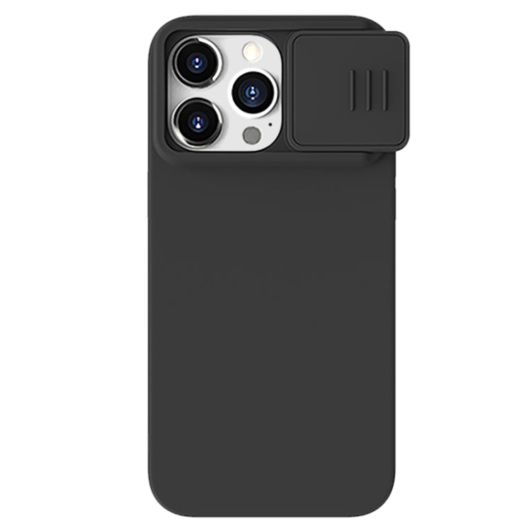 For iPhone 15 Pro NILLKIN CamShield MagSafe Liquid Silicone Phone Case(Black) - HoMEdemic™ 