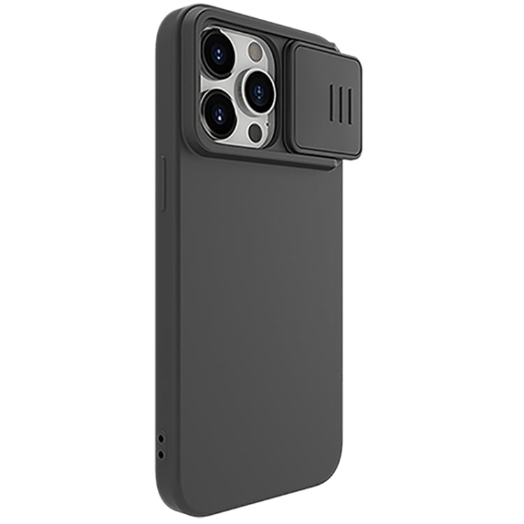 For iPhone 15 Pro NILLKIN CamShield MagSafe Liquid Silicone Phone Case(Black) - HoMEdemic™ 