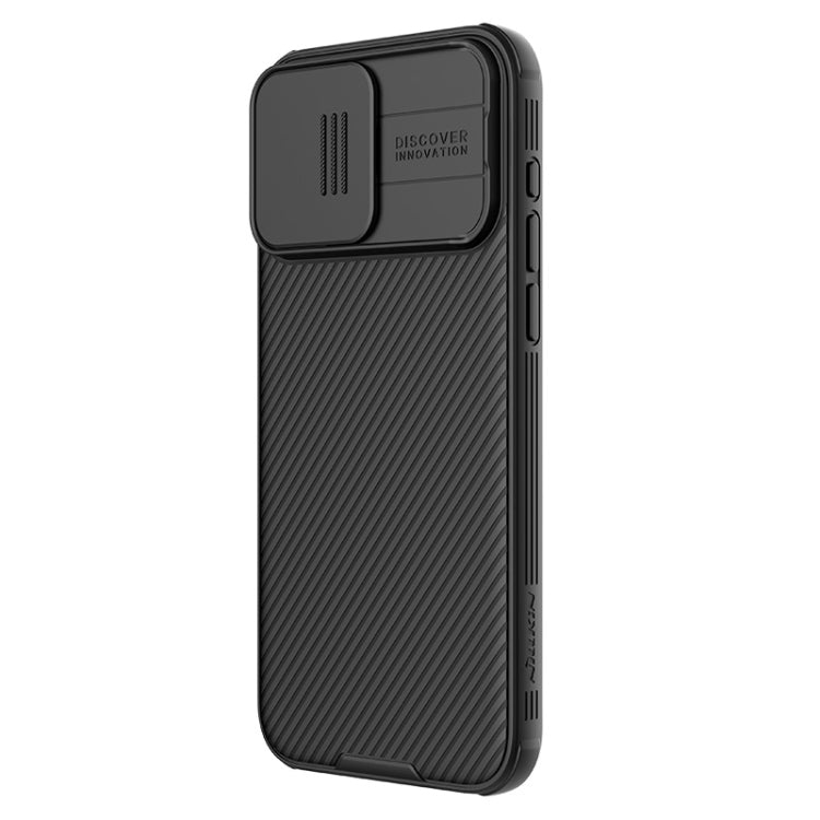 For iPhone 15 Pro NILLKIN CamShield Pro PC Phone Case(Black) - HoMEdemic™ 