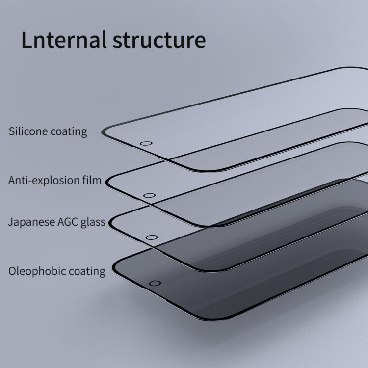 For iPhone 15 Pro NILLKIN Guardian Full Coverage Privacy Tempered Glass Film - HoMEdemic™ 