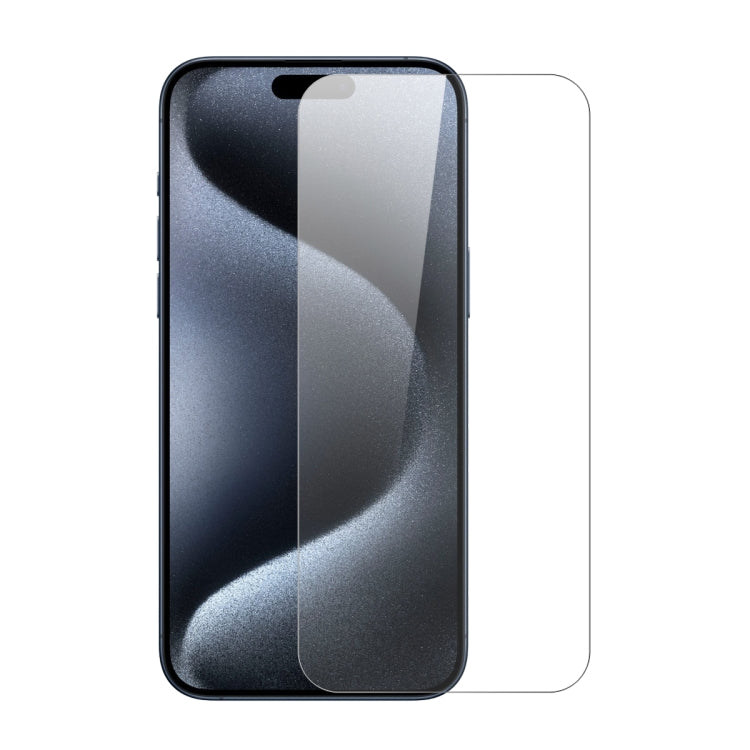 For iPhone 15 Pro NORTHJO 2pcs A++ Screen Protector Tempered Glass Film with Installation Frame - HoMEdemic™ 