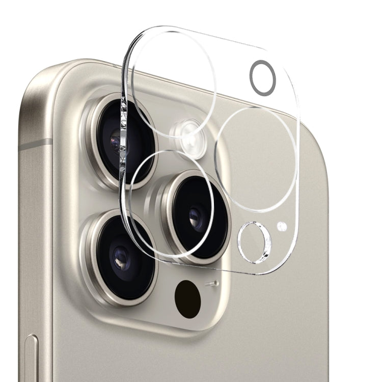 For iPhone 15 Pro NORTHJO 3 in 1 TPU Phone Case with Screen Film and Lens Film(Clear) - HoMEdemic™ 