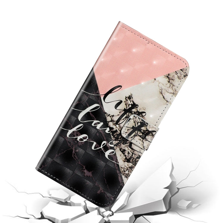 For iPhone 15 Pro Oil Embossed 3D Drawing Leather Phone Case(Stitching Marble) - HoMEdemic™ 