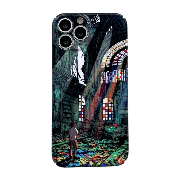 For iPhone 15 Pro Precise Hole Glossy PC Phone Case(Sunset) - HoMEdemic™ 