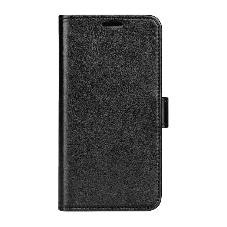 For iPhone 15 Pro R64 Texture Horizontal Flip Leather Phone Case(Black) - HoMEdemic™ 