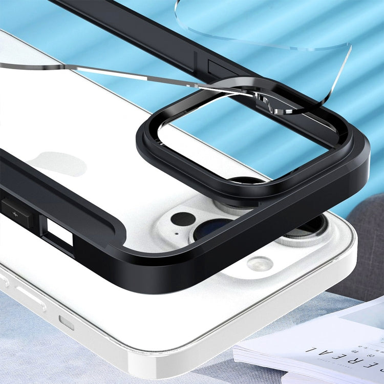 For iPhone 15 Pro RFID Blocking Adsorption Flip Leather Phone Case(Dark Blue) - HoMEdemic™ 