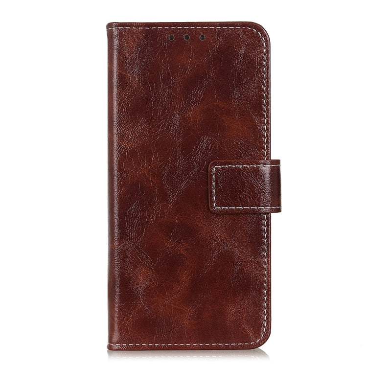 For iPhone 15 Pro Retro Crazy Horse Texture Horizontal Flip Leather Phone Case(Brown) - HoMEdemic™ 