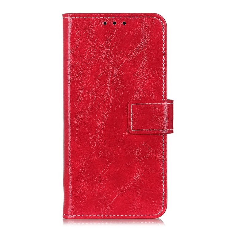 For iPhone 15 Pro Retro Crazy Horse Texture Horizontal Flip Leather Phone Case(Red) - HoMEdemic™ 