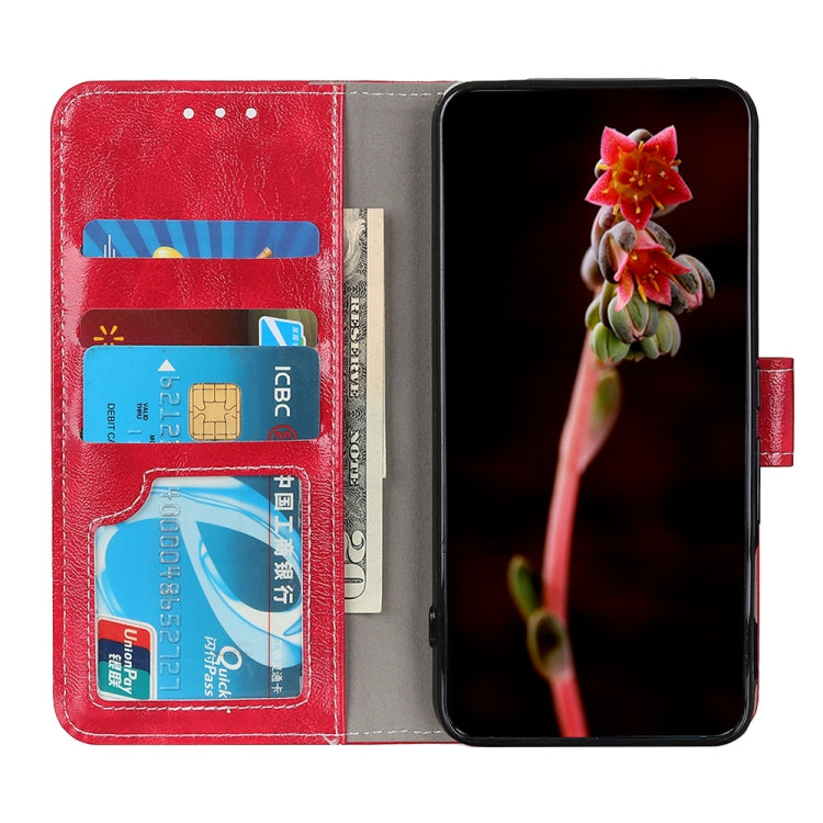 For iPhone 15 Pro Retro Crazy Horse Texture Horizontal Flip Leather Phone Case(Red) - HoMEdemic™ 