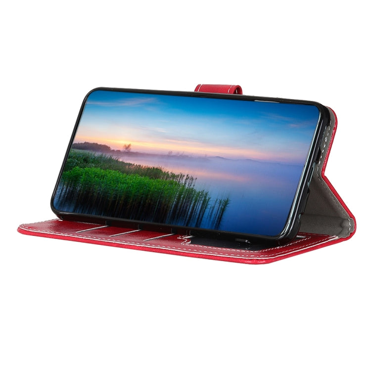 For iPhone 15 Pro Retro Crazy Horse Texture Horizontal Flip Leather Phone Case(Red) - HoMEdemic™ 