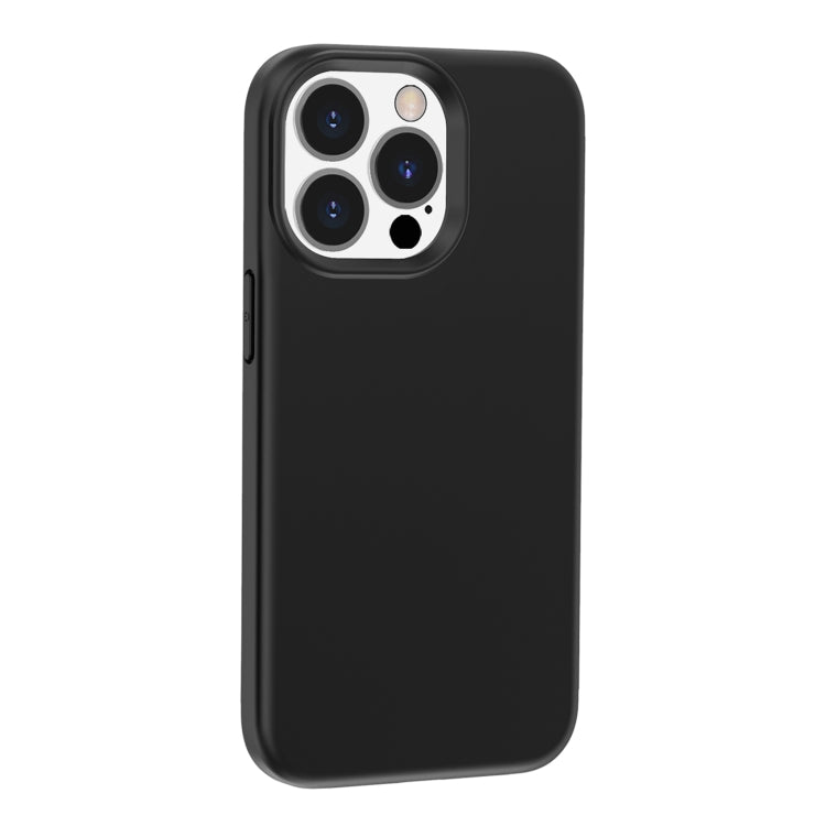 For iPhone 15 Pro Rubber Oil Surface Solid Color Phone Case(Black) - HoMEdemic™ 