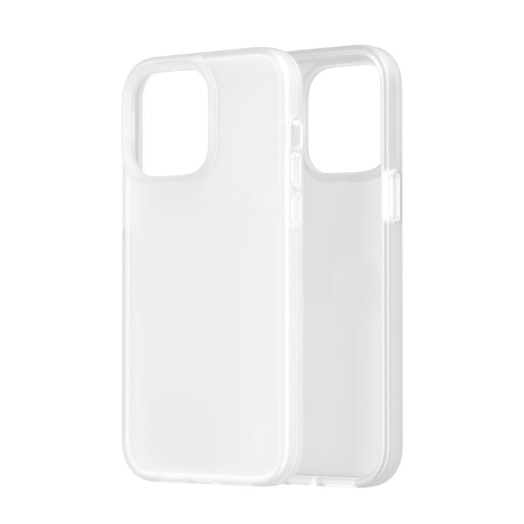 For iPhone 15 Pro Rubber Oil Surface Solid Color Phone Case(White) - HoMEdemic™ 