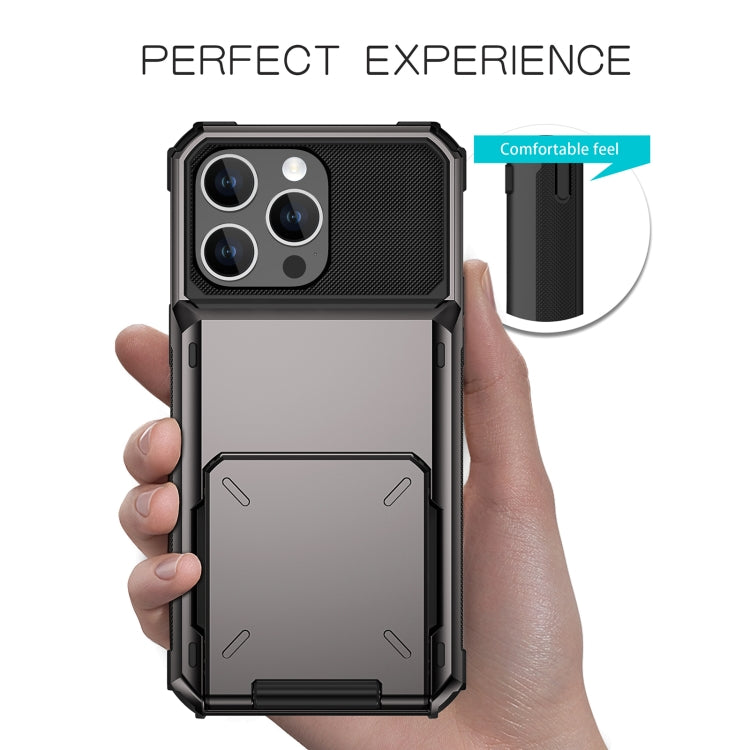 For iPhone 15 Pro Scratch-Resistant Shockproof Heavy Duty Rugged Armor Phone Case(Purple) - HoMEdemic™ 