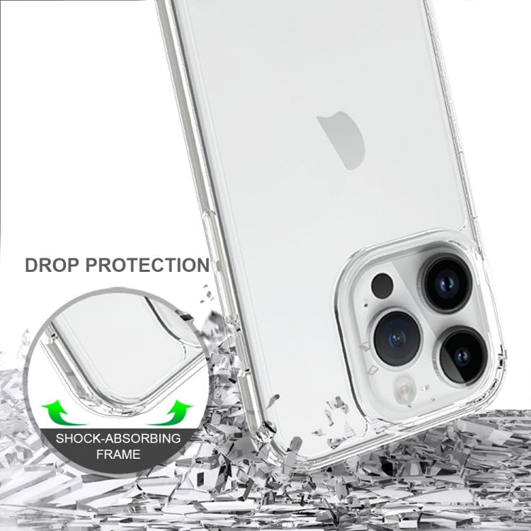 For iPhone 15 Pro Scratchproof Acrylic TPU Phone Case(Black) - HoMEdemic™ 
