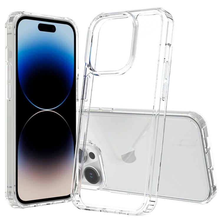 For iPhone 15 Pro Scratchproof Acrylic TPU Phone Case(Transparent) - HoMEdemic™ 