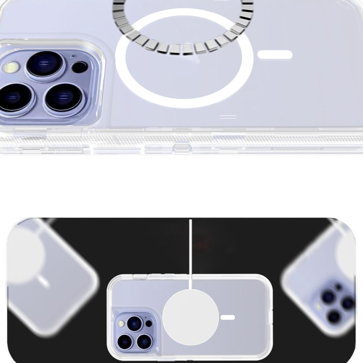 For iPhone 15 Pro Shockproof MagSafe Magnetic Phone Case(Transparent) - HoMEdemic™ 