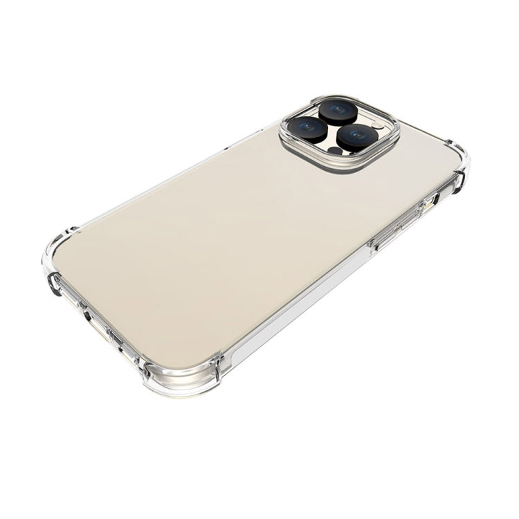 For iPhone 15 Pro Shockproof Non-slip Thickening TPU Phone Case(Transparent) - HoMEdemic™ 