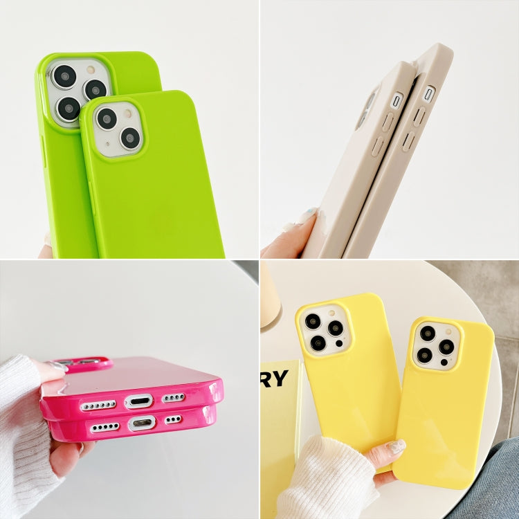 For iPhone 15 Pro Shockproof Solid Color TPU Phone Case(Black) - HoMEdemic™ 