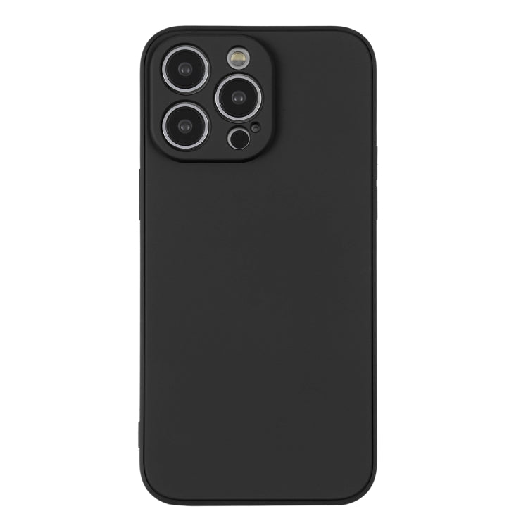 For iPhone 15 Pro Silicone Phone Case with Wrist Strap(Black) - HoMEdemic™ 