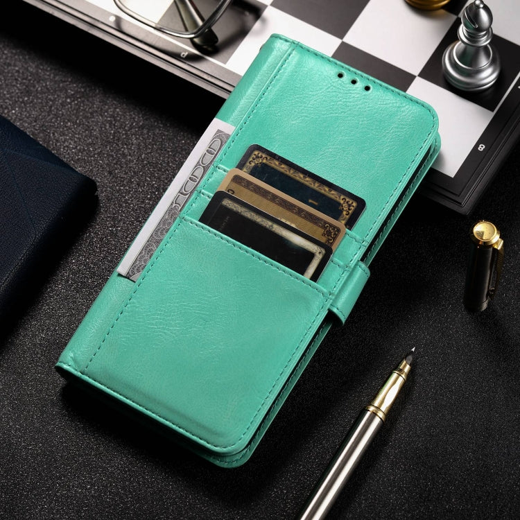 For iPhone 15 Pro Simple 6-Card Wallet Leather Phone Case(Green) - HoMEdemic™ 