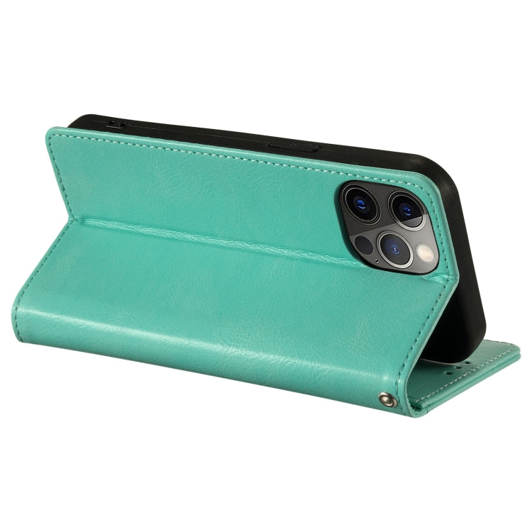 For iPhone 15 Pro Simple 6-Card Wallet Leather Phone Case(Green) - HoMEdemic™ 