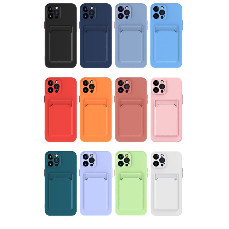 For iPhone 15 Pro Skin Feel Card Contrast Color Button TPU Phone Case(Orange) - HoMEdemic™ 