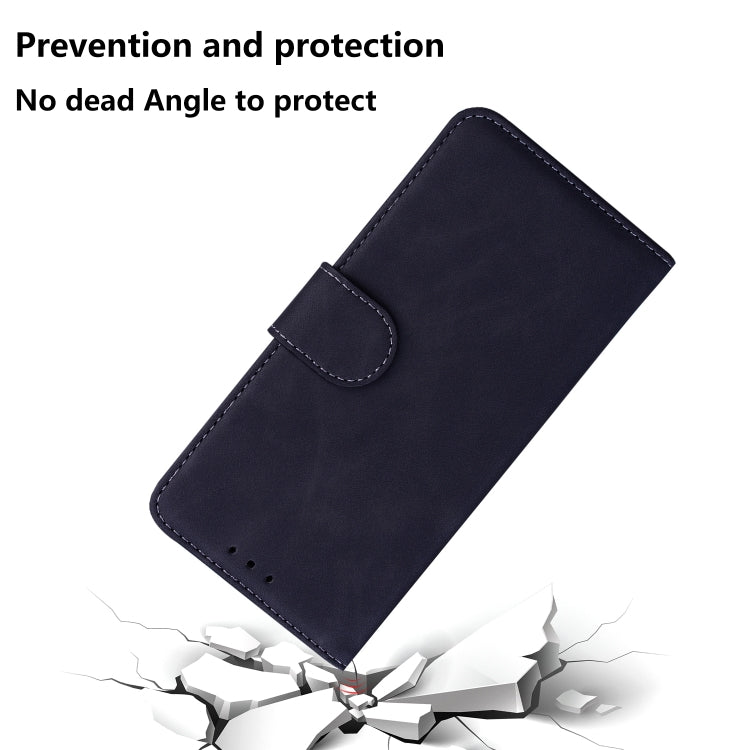 For iPhone 15 Pro Skin Feel Pure Color Flip Leather Phone Case(Black) - HoMEdemic™ 