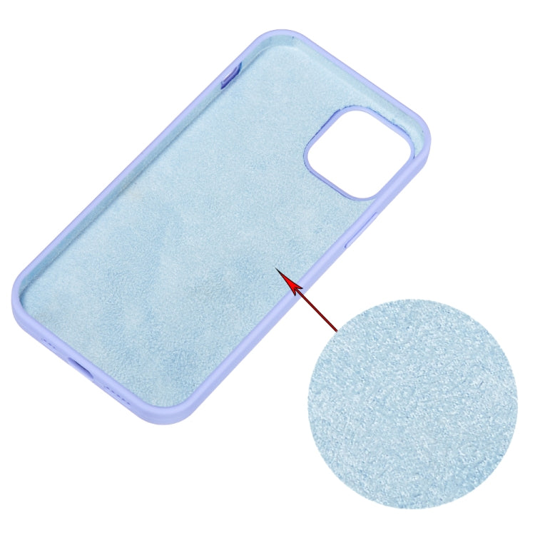 For iPhone 15 Pro Solid Color Silicone Phone Case(Purple) - HoMEdemic™ 