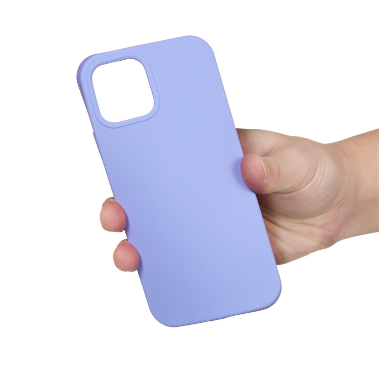 For iPhone 15 Pro Solid Color Silicone Phone Case(Purple) - HoMEdemic™ 