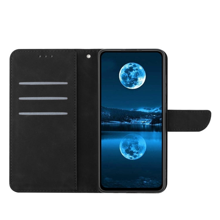 For iPhone 15 Pro Stitching Embossed Leather Phone Case(Black) - HoMEdemic™ 
