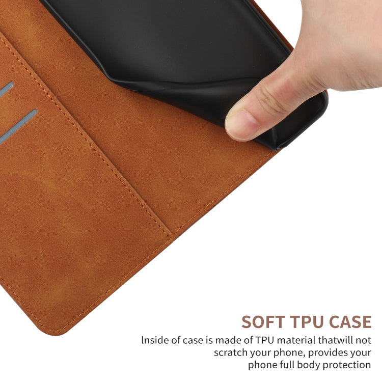 For iPhone 15 Pro Stitching Embossed Leather Phone Case(Brown) - HoMEdemic™ 