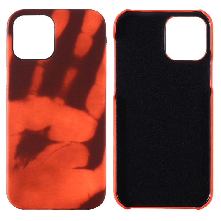 For iPhone 15 Pro Thermal Sensor Discoloration Silicone Phone Case(Black Red) - HoMEdemic™ 