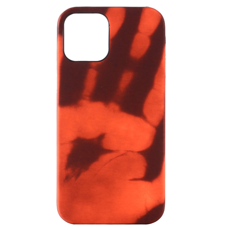 For iPhone 15 Pro Thermal Sensor Discoloration Silicone Phone Case(Black Red) - HoMEdemic™ 
