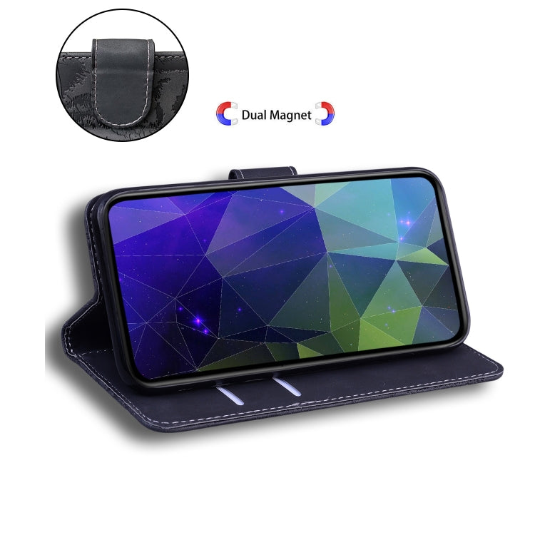 For iPhone 15 Pro Tiger Embossing Pattern Leather Phone Case(Black) - HoMEdemic™ 