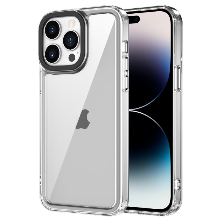 For iPhone 15 Pro Transparent Acrylic + TPU Shockproof Phone Case(Transparent) - HoMEdemic™ 