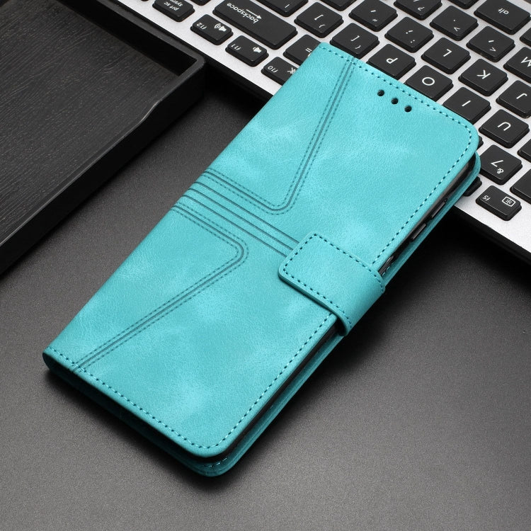 For iPhone 15 Pro Triangle Solid Color Leather Phone Case(Green) - HoMEdemic™ 