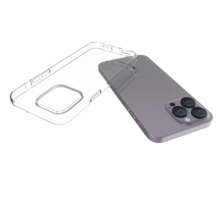 For iPhone 15 Pro Waterproof Texture TPU Phone Case(Transparent) - HoMEdemic™ 