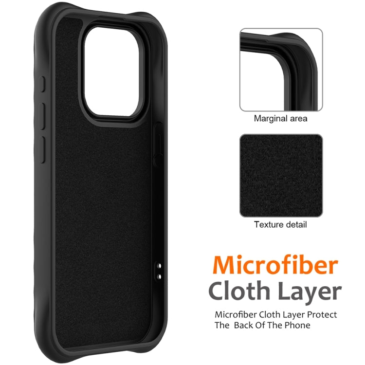 For iPhone 15 Pro Wave Texture MagSafe Magnetic Liquid Silicone Phone Case(Black) - HoMEdemic™ 