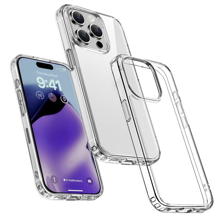 For iPhone 15 Pro iPAKY XJ Series Transparent PC+TPU Phone Case - HoMEdemic™ 