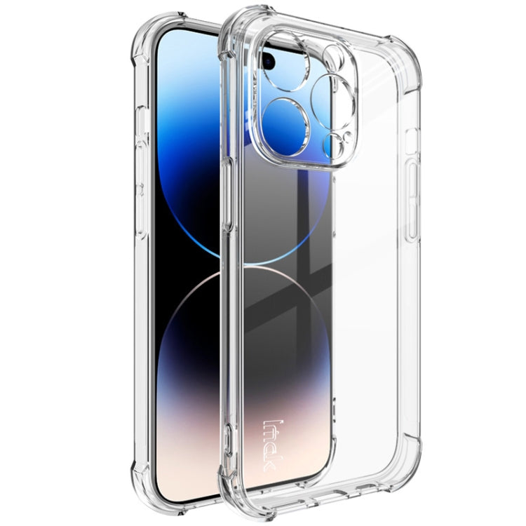 For iPhone 15 Pro imak Shockproof Airbag TPU Phone Case(Transparent) - HoMEdemic™ 