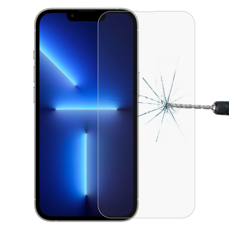 For iPhone 16e / 13 / 13 Pro 0.26mm 9H 2.5D High Aluminum Tempered Glass Film - HoMEdemic™ 