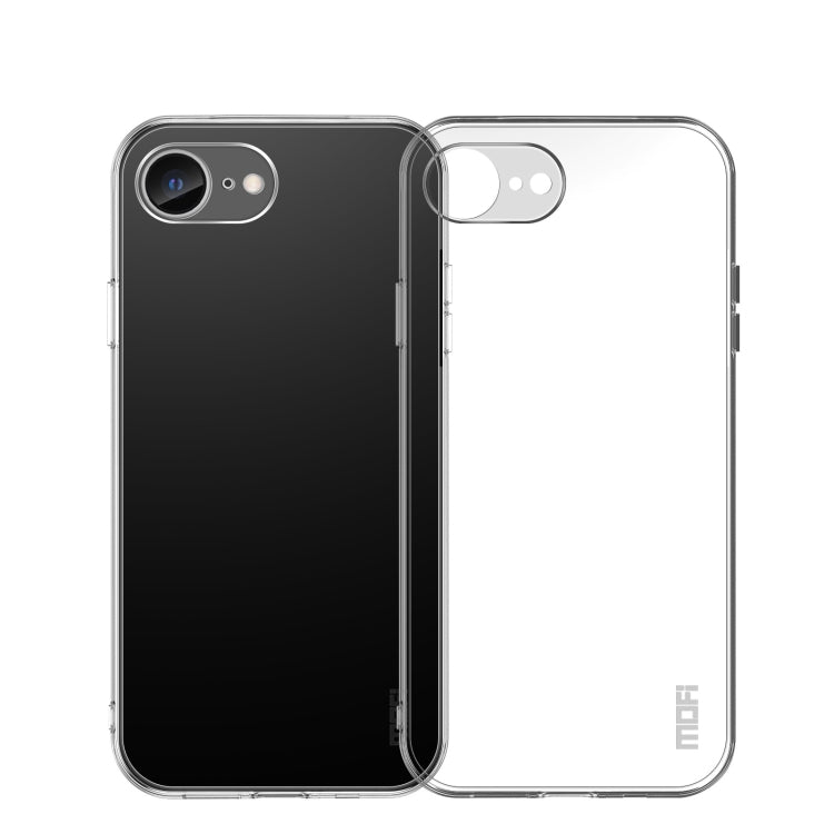 For iPhone 16e MOFI Ming Series Ultra-thin TPU Phone Case(Transparent) - HoMEdemic™ 