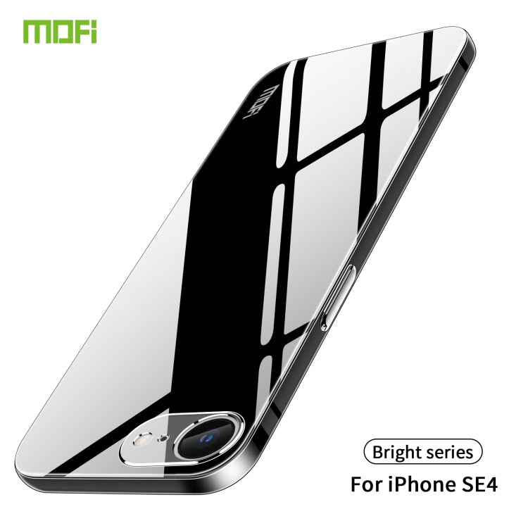 For iPhone 16e MOFI Ming Series Ultra-thin TPU Phone Case(Transparent) - HoMEdemic™ 