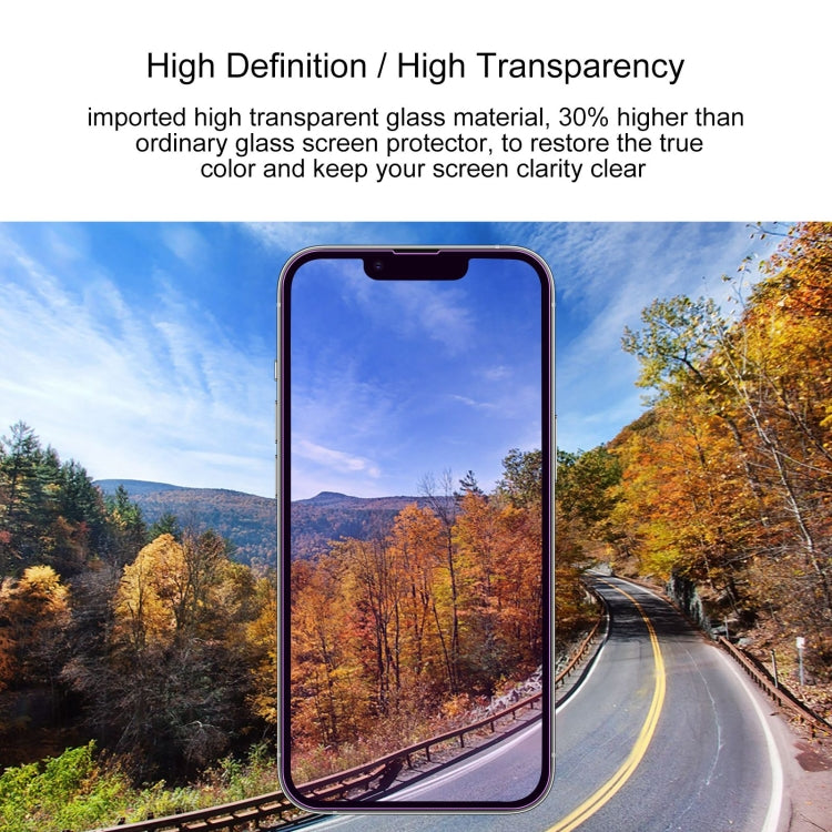 For iPhone 17e / 16e / 13 / 13 Pro Purple Light Eye Protection Tempered Glass Film - HoMEdemic™ 
