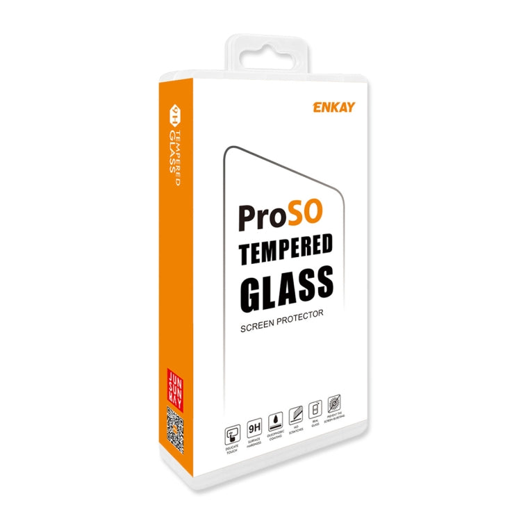 For iPhone 17e / 16e / 14 / 13 / 13 Pro 5pcs ENKAY 6D Full Glue Tempered Glass Full Film - HoMEdemic™ 