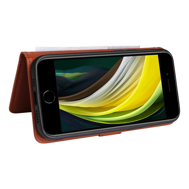For iPhone 6 / 7 / 8 BETOPNICE BN-005 2 in 1 Detachable Imitate Genuine Leather Phone Case(Brown) - HoMEdemic™ 